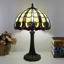 Tiffany Stil Bordlampe 12...