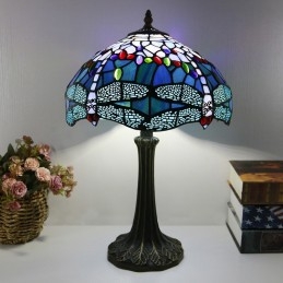 Tiffany Stil Bordlampe 12...