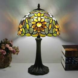 Tiffany Stil Bordlampe 12...