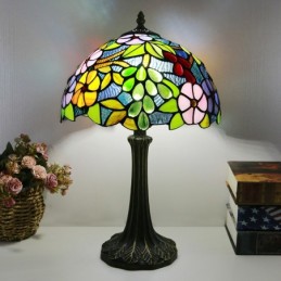 Tiffany Stil Bordlampe 12...