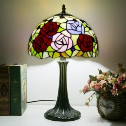 Tiffany Stil Bordlampe 12...