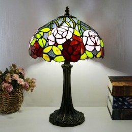 Tiffany Stil Bordlampe 12...