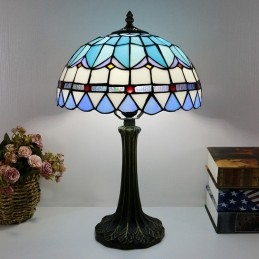 Tiffany Stil Bordlampe 12...