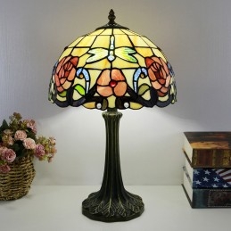 Tiffany Stil Bordlampe 12...