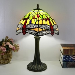 Tiffany Stil Bordlampe 12...