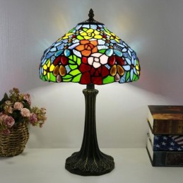 Tiffany Stil Bordlampe 12...