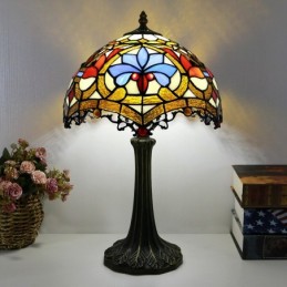 Tiffany Stil Bordlampe 12...