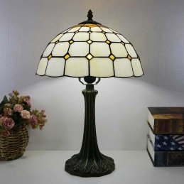 Tiffany Stil Gul Bordlampe...