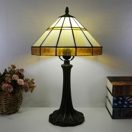 Tiffany Stil Gul Bordlampe...