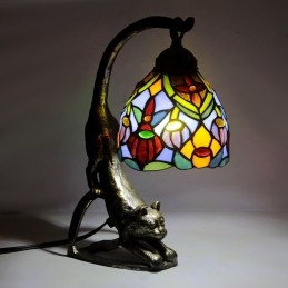 Tiffany Stil Bordlampe...