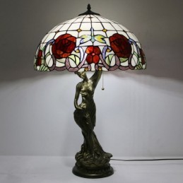 Tiffany Stil Bordlampe...