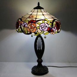 Tiffany Stil Bordlampe...